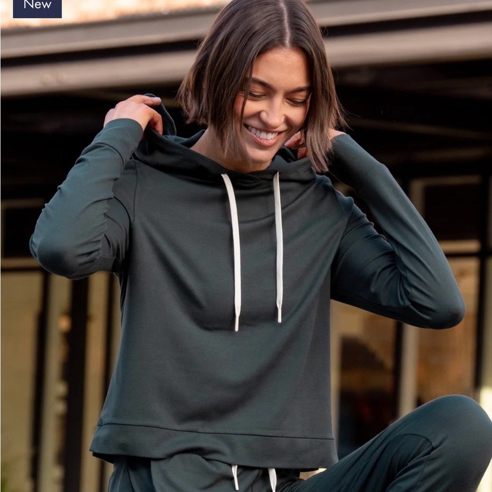 Rhoback Women's Forest Green Hoodie